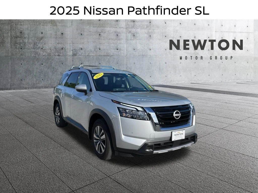 Certified Used 2025 Brilliant Silver Metallic Nissan SL image 1