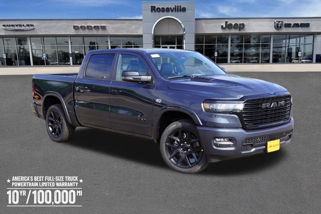 New 2026 Forged Blue Metallic Exterior Paint RAM Laramie image 1