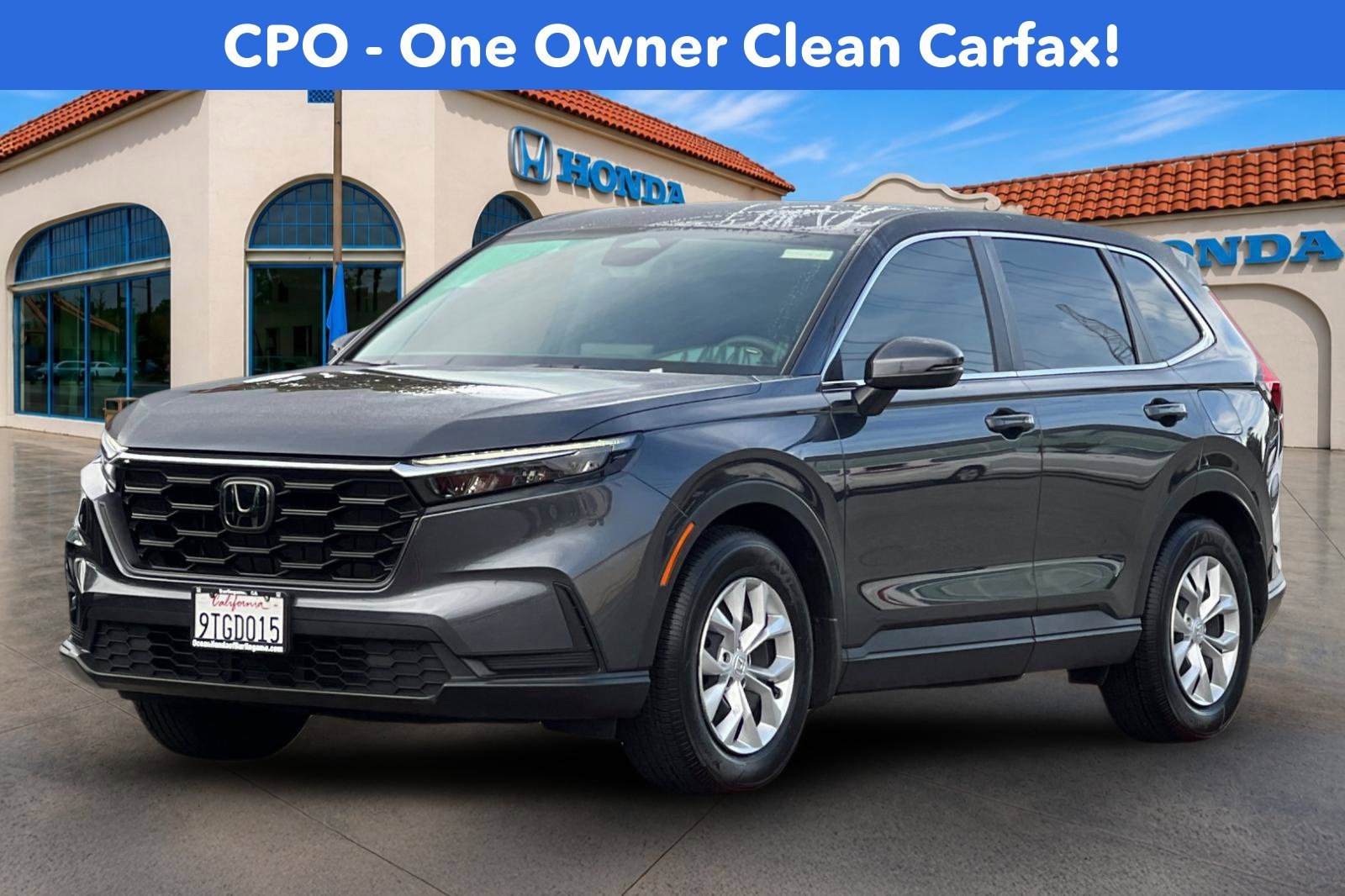 Certified Used 2025 Meteorite Gray Metallic Honda LX image 8