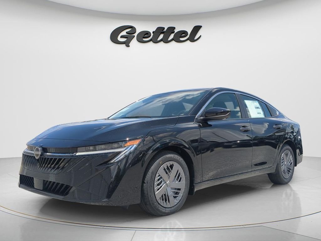 Super Black 2026 Nissan Sentra Sedan Front-Wheel Drive Continuously Variable Transmission