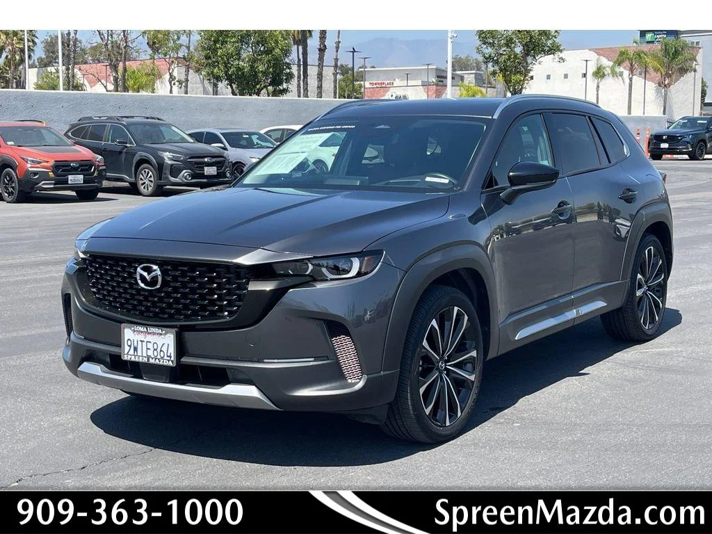 Used 2025 Machine Gray Metallic Mazda 2.5 Turbo Premium Package image 1