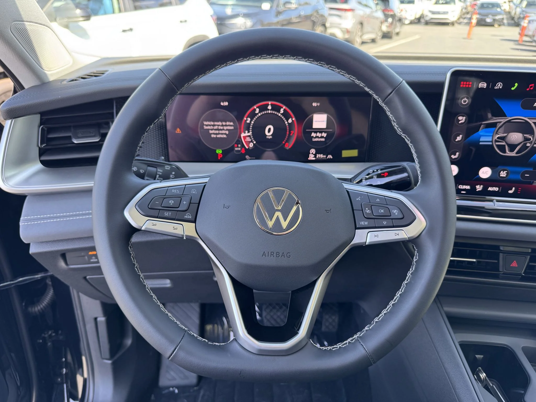 New 2026 Deep Black Pearl Volkswagen SE image 16