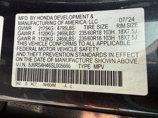 Used 2025 Gray Metallic Honda EX image 13