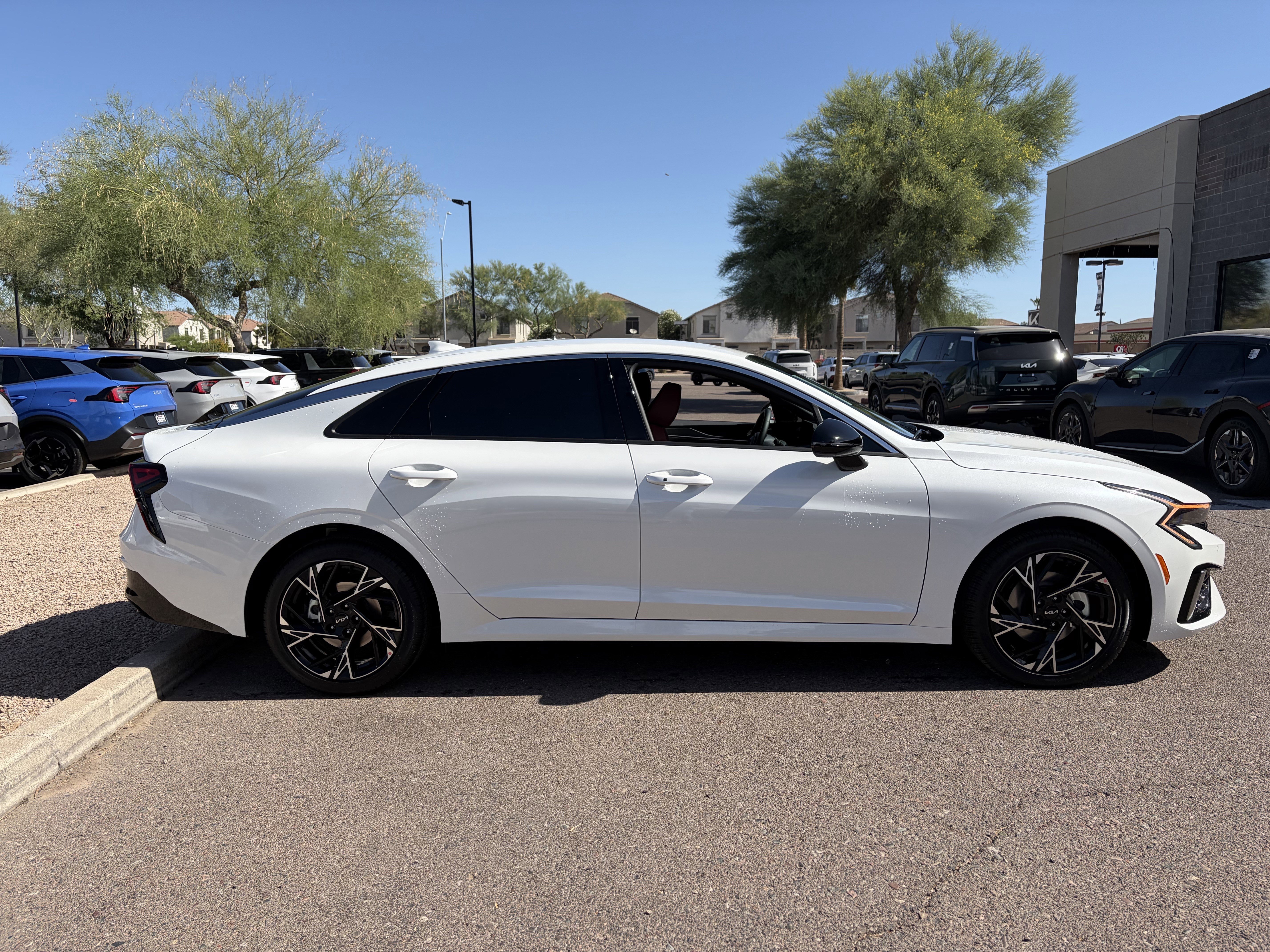 New 2026 Snow White Pearl Kia GT-Line FWD image 2