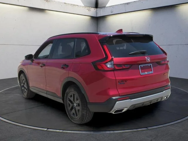 Certified Used 2026 Radiant Red Metallic Honda AWD TrailSport Hybrid image 6