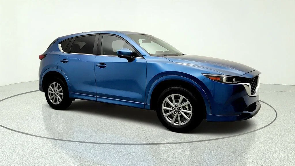 Used 2024 Eternal Blue Mica Mazda 2.5 S Select Package AWD w/ Navigation System image 3