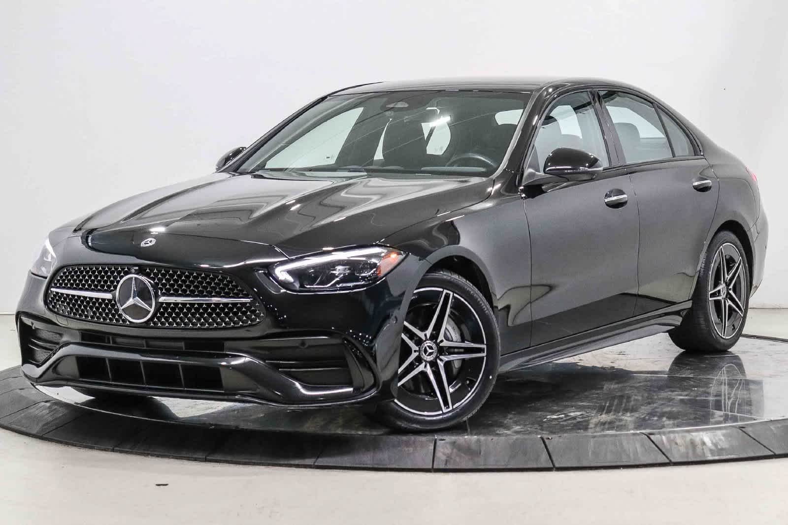 Certified Used 2024 Black Mercedes-Benz C 300 image 1
