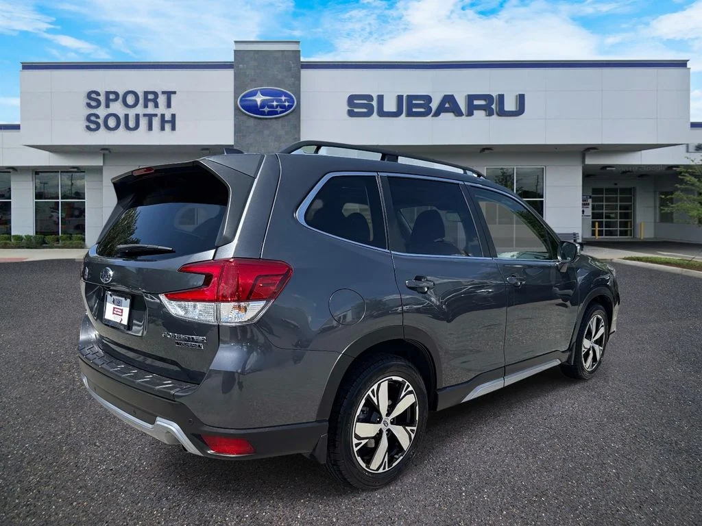 Certified Used 2021 Gray Subaru Touring image 3