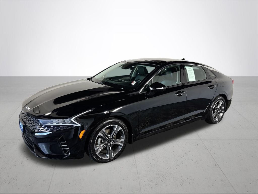 Used 2022 Ebony Black Kia EX image 2