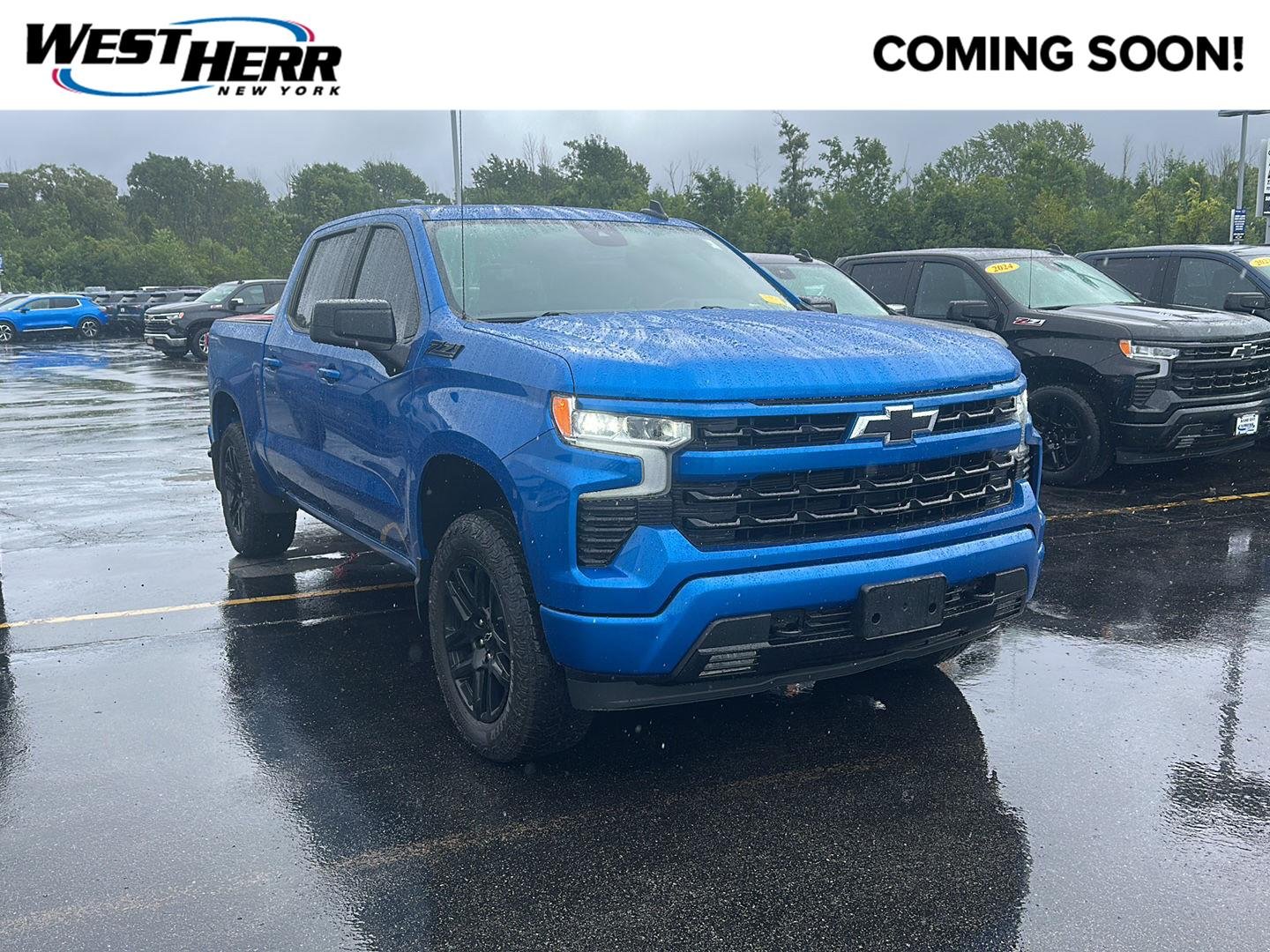 Used 2023 Glacier Blue Metallic Chevrolet RST image 1