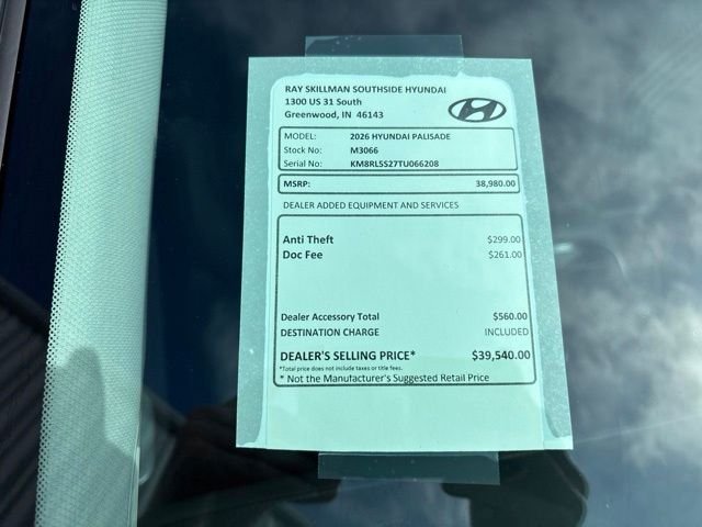 Used 2026 Pearl Hyundai SEL image 2