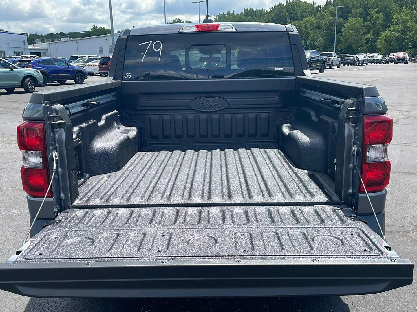 New 2026 Carbonized Gray Metallic Ford LARIAT image 6