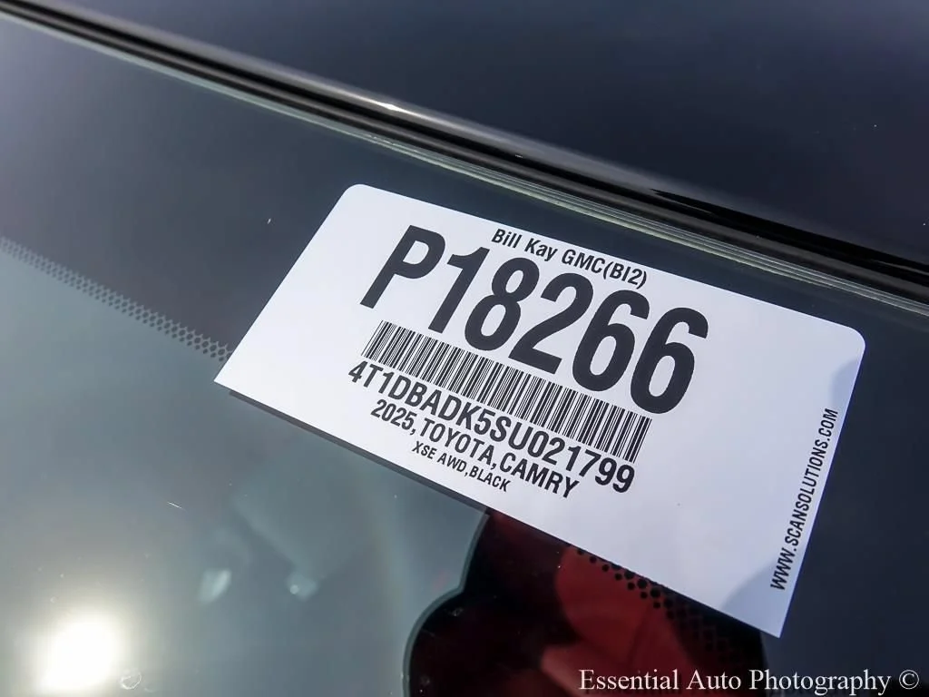 Used 2025 Black Toyota XSE image 29