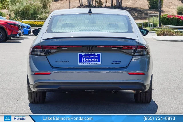 New 2026 Urban Gray Pearl Honda Sport Hybrid image 8