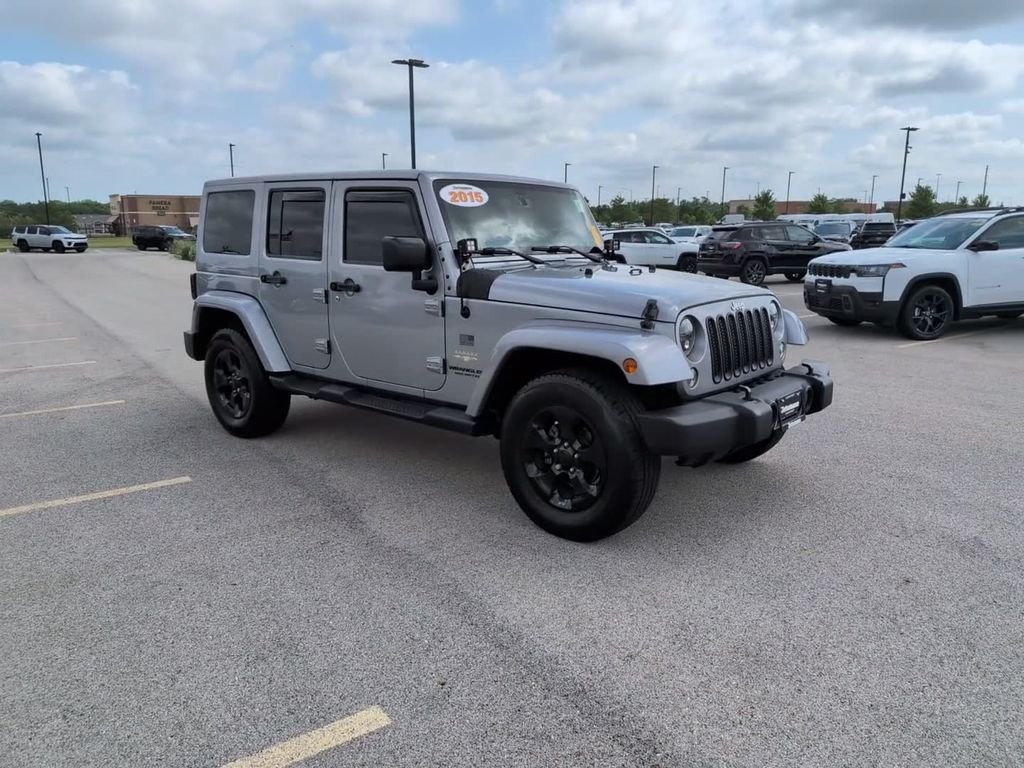 Used 2015 Jeep Wrangler Unlimited Sahara with VIN 1C4BJWEG7FL728999 for sale in Tinley Park, IL
