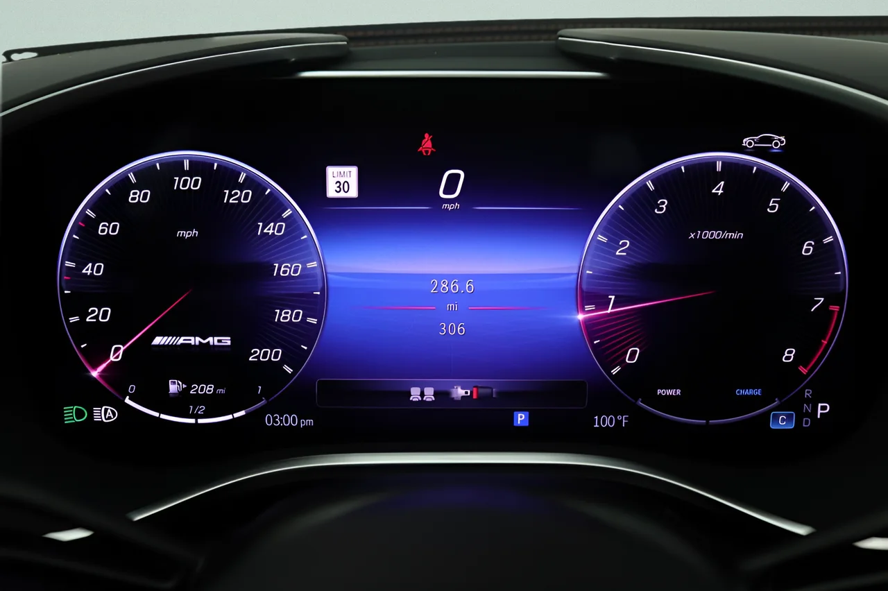 Used 2025 Black Mercedes-Benz SL 43 AMG® Touring Line image 11