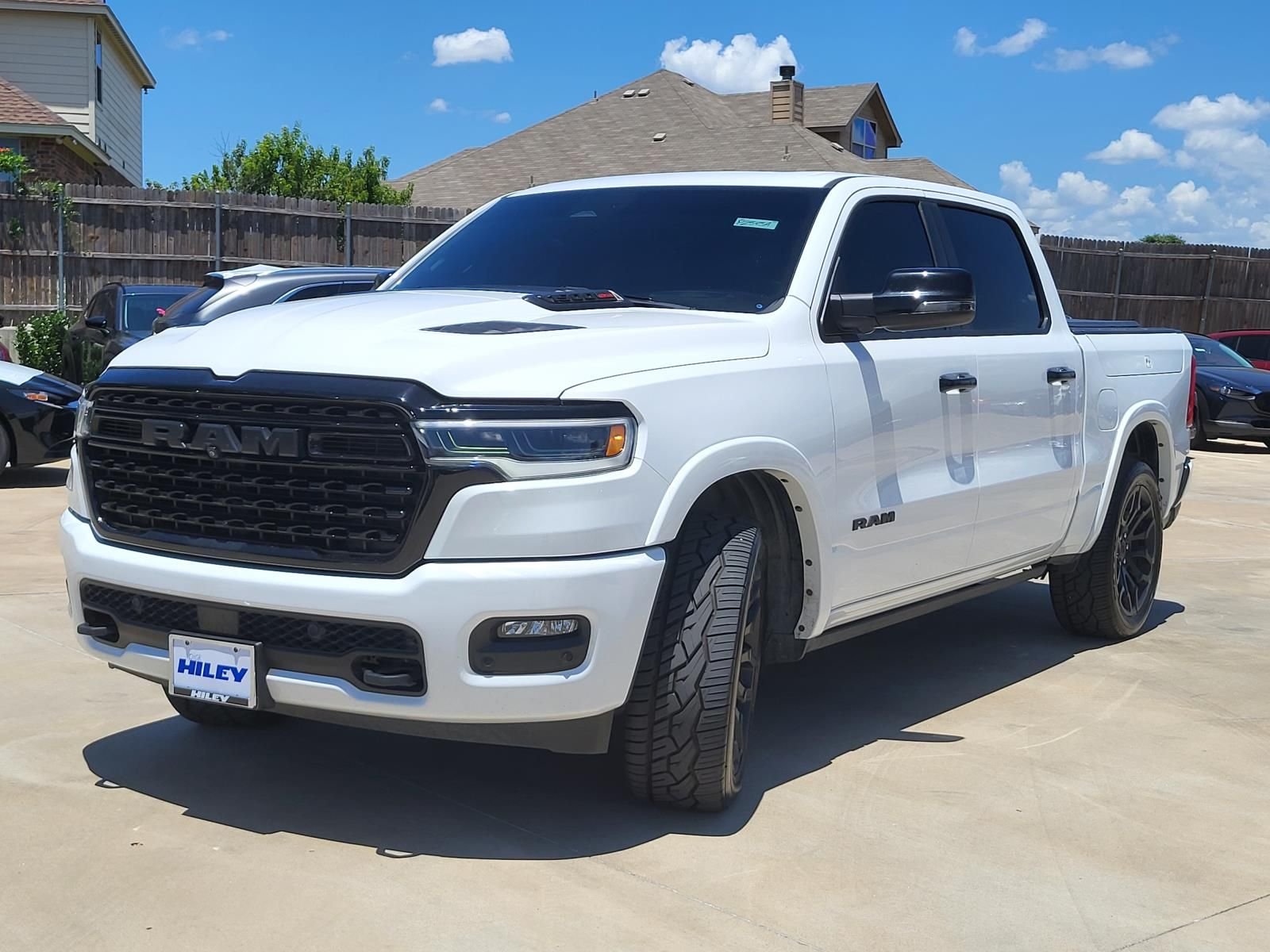 Used 2025 Bright White Clearcoat Ram Limited image 3