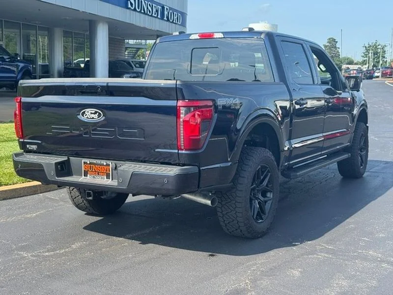 New 2026 Antimatter Blue Metallic Ford XLT image 3