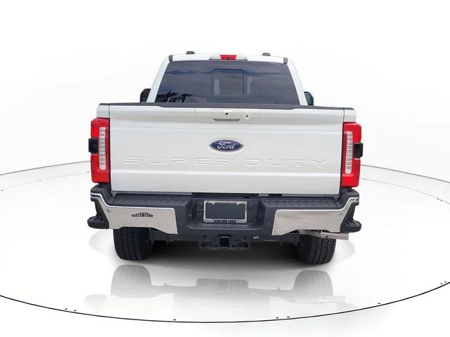New 2026 White Metallic Ford Lariat image 6