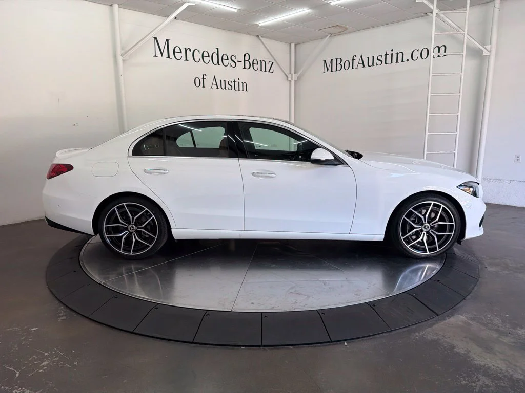 New 2027 White Mercedes-Benz C 300 image 8