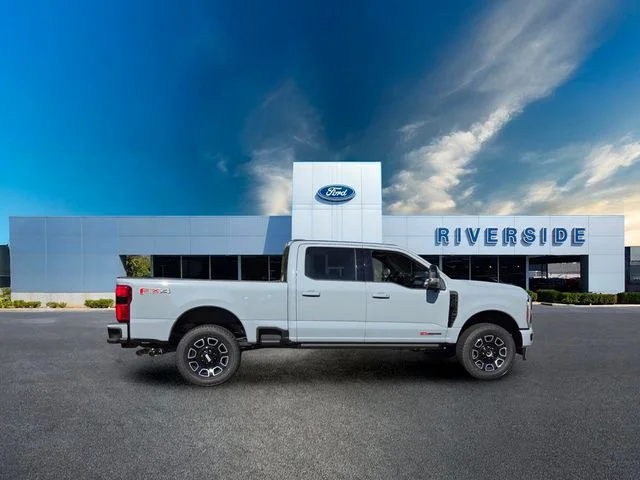 New 2026 Glacier Gray Metallic Tri-Coat Ford F-350® Platinum® image 8
