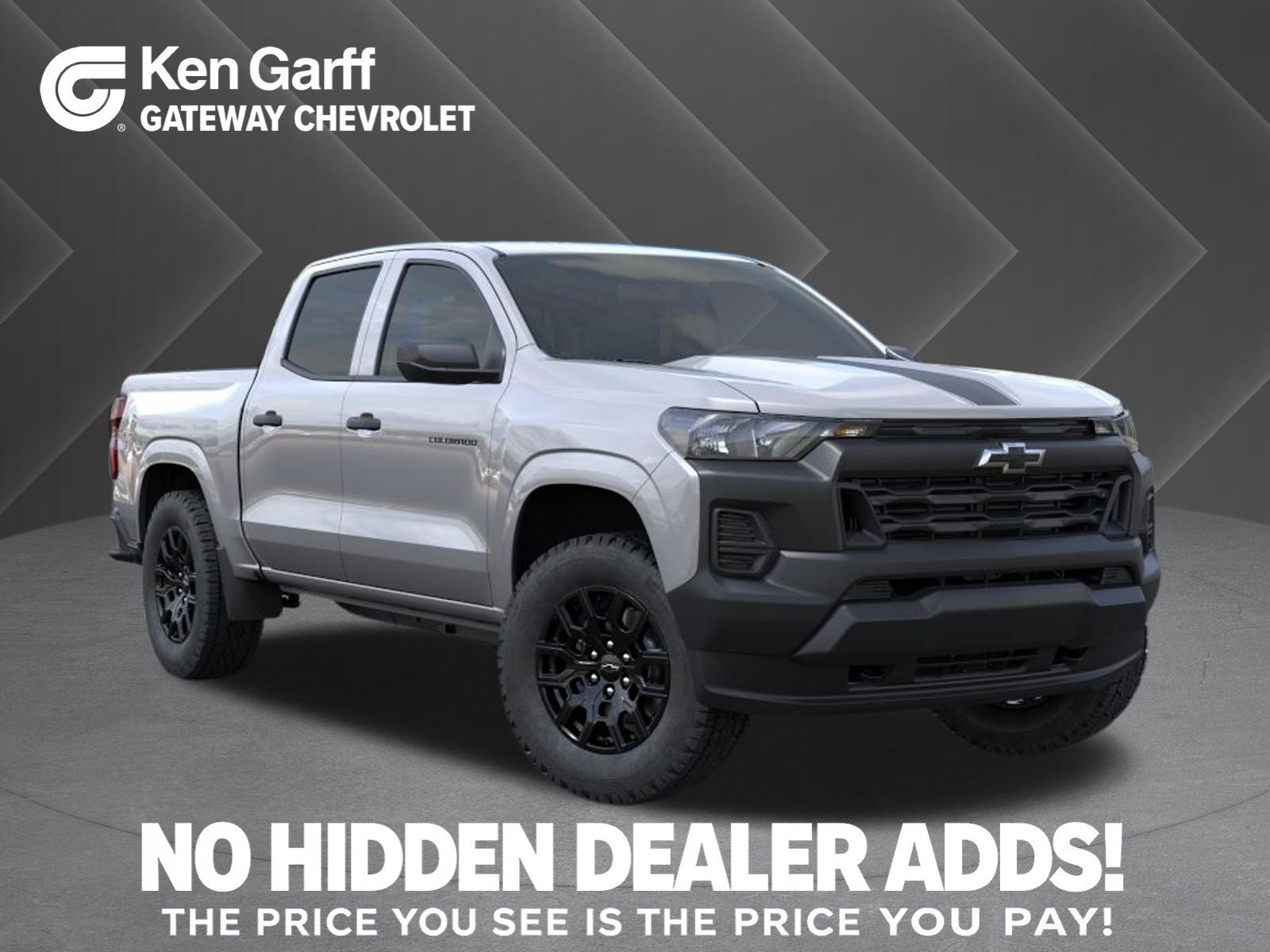 New 2026 Sterling Gray Metallic Chevrolet WT image 1