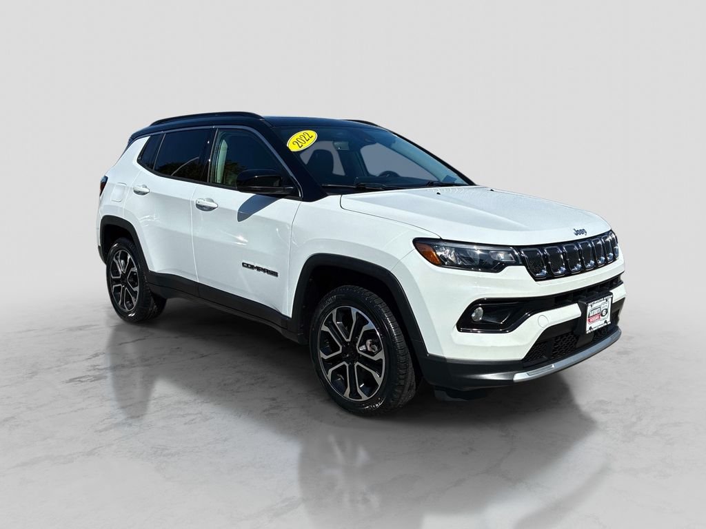 Used 2022 White Jeep Limited image 3