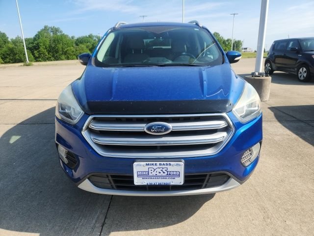 Used 2017 Ford Escape Titanium with VIN 1FMCU0JDXHUA59527 for sale in Sheffield, OH