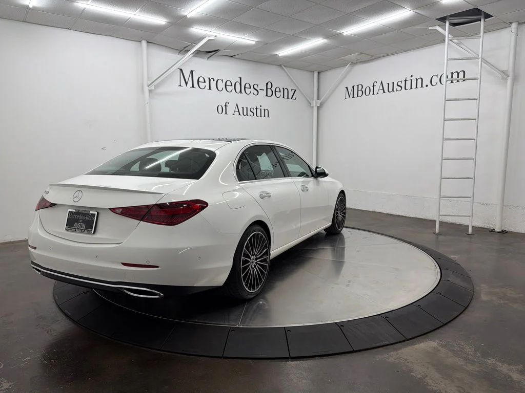 New 2026 White Mercedes-Benz C 300 image 7