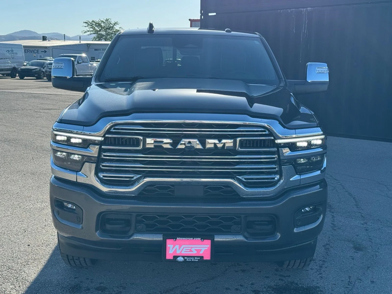 New 2026 Granite Crystal Metallic Clear-Coat Exterior Paint RAM Laramie image 2