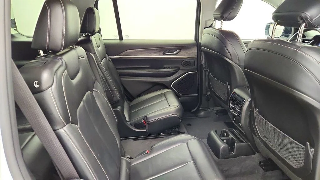 Used 2022 Bright White Clearcoat Jeep Limited 4x4 w/ Panoramic Roof, Navigation & 20