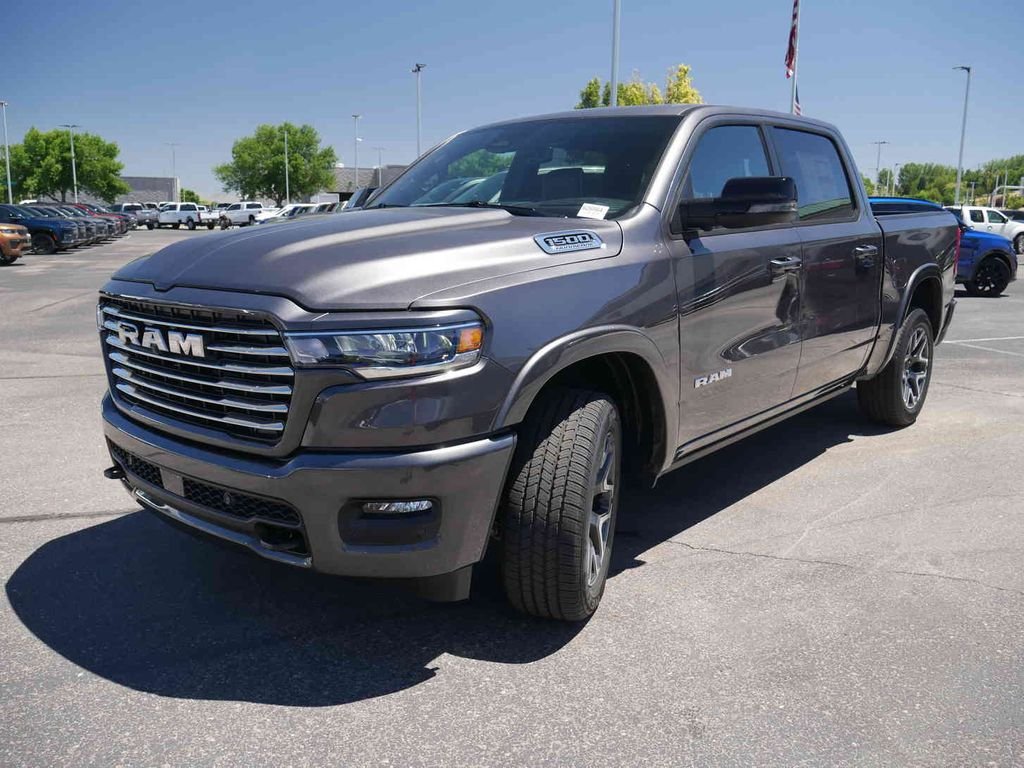 New 2026 Granite Crystal Metallic Clear-Coat Exterior Paint RAM LARAMIE image 3
