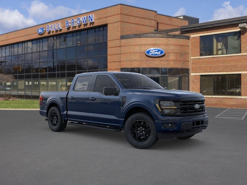 New 2026 Antimatter Blue Metallic Ford XLT image 7