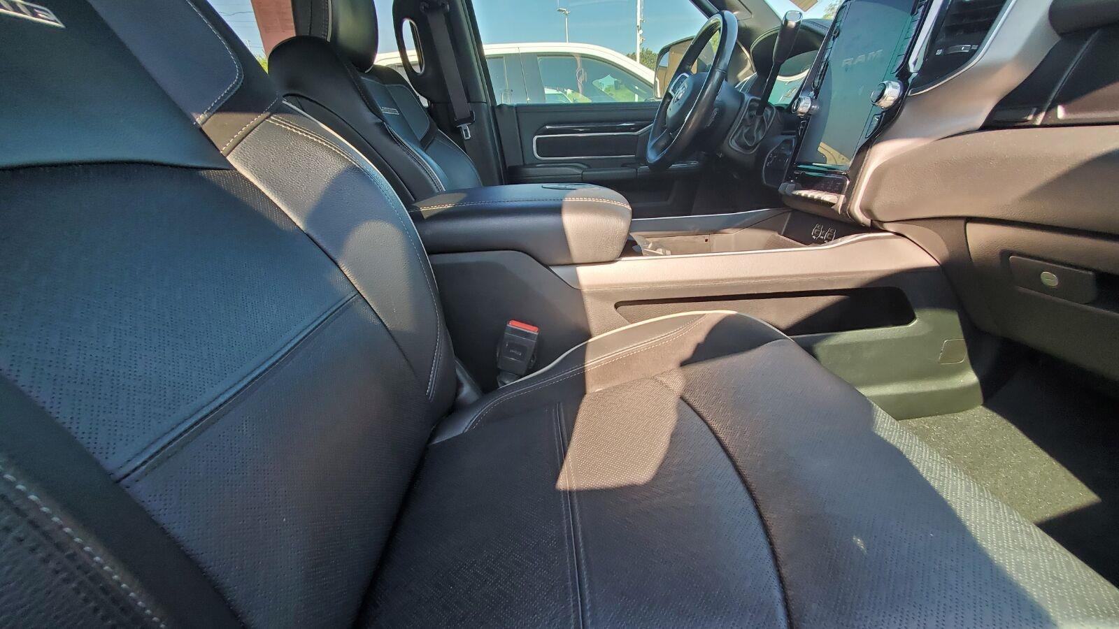 Used 2021 Pearl White Ram Laramie image 4