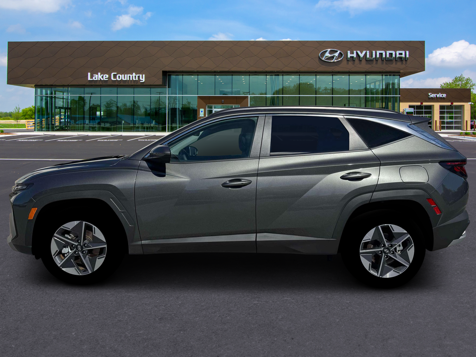 New 2026 Gray Hyundai SEL AWD image 3