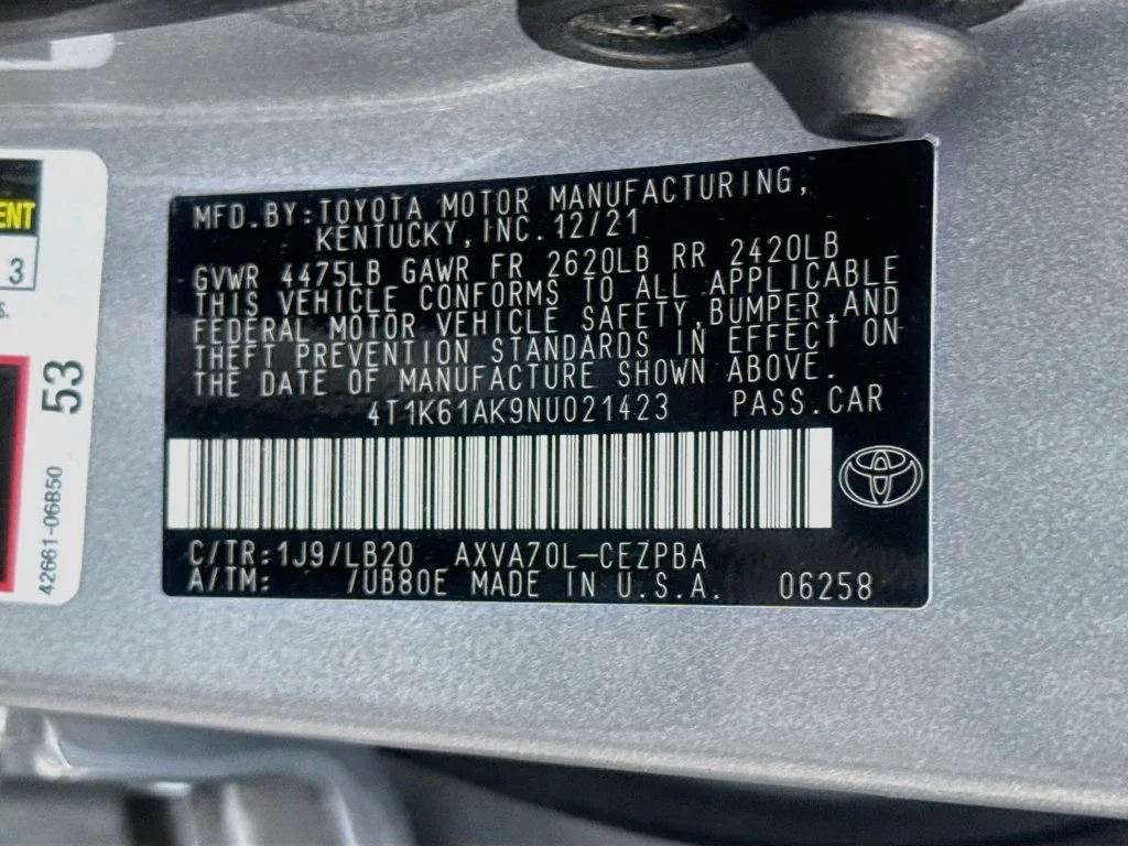 Used 2022 Silver Toyota XSE image 34