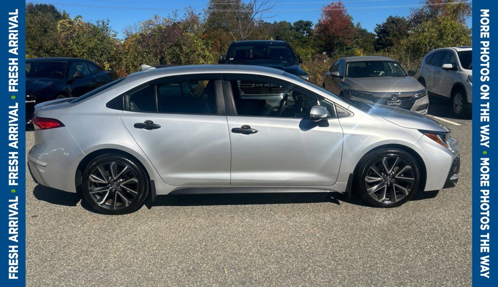 Used 2021 Silver Toyota SE image 7