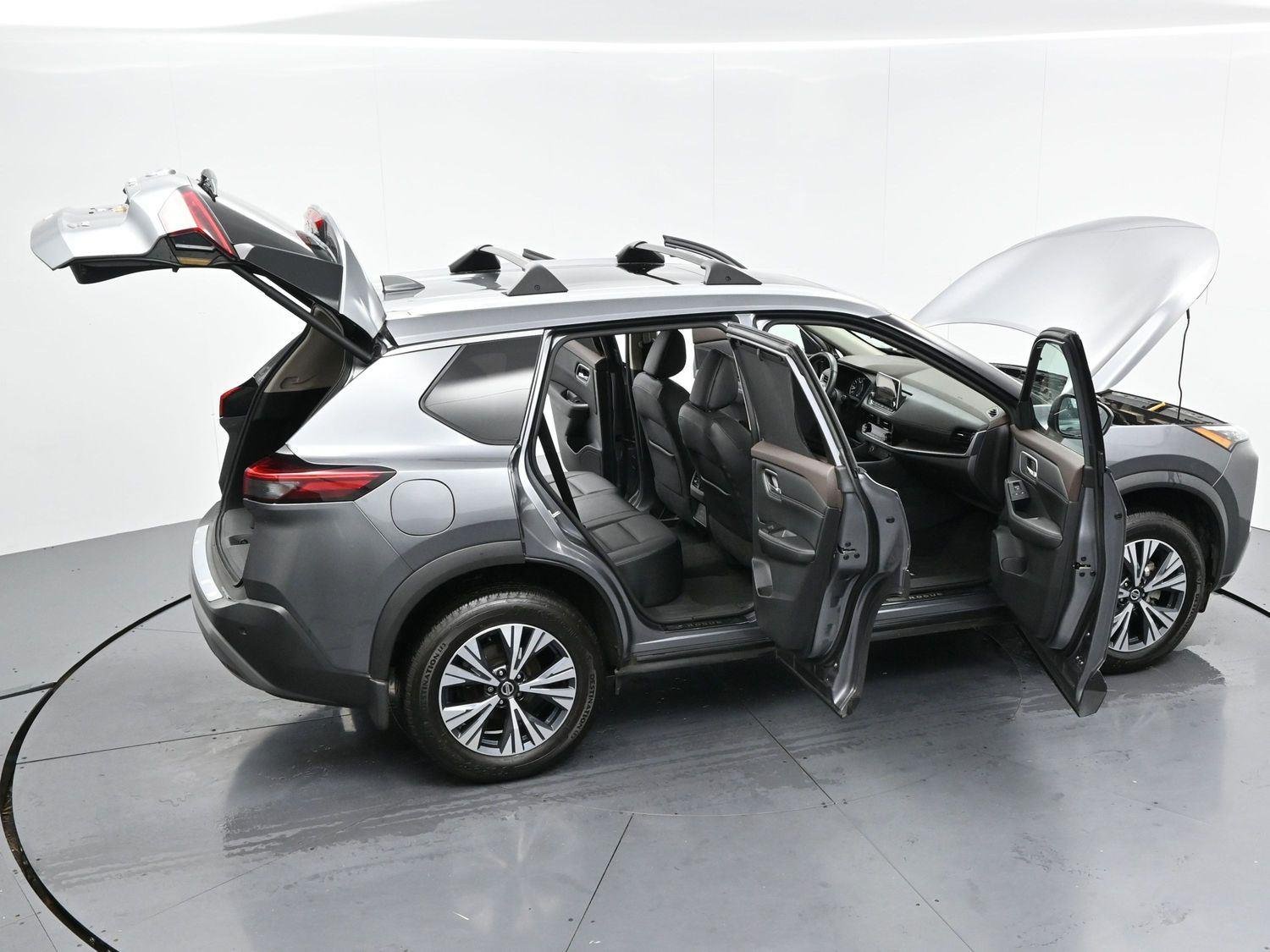 Used 2021 Gun Metallic Nissan SV image 40