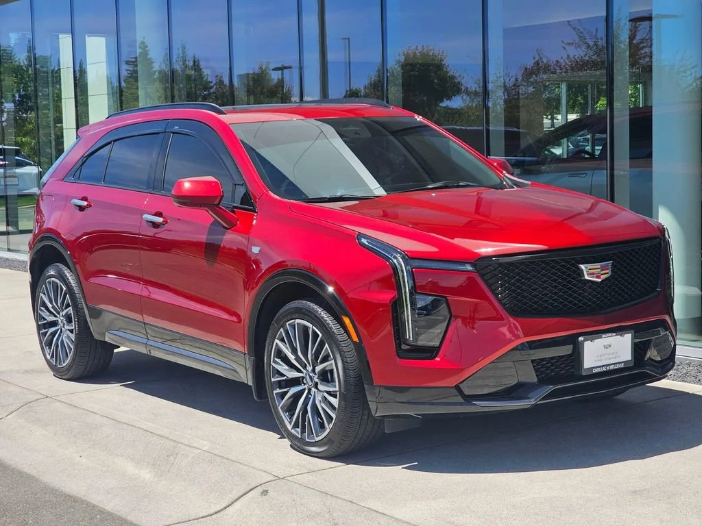 Used 2024 Radiant Red Tintcoat Cadillac Sport image 7