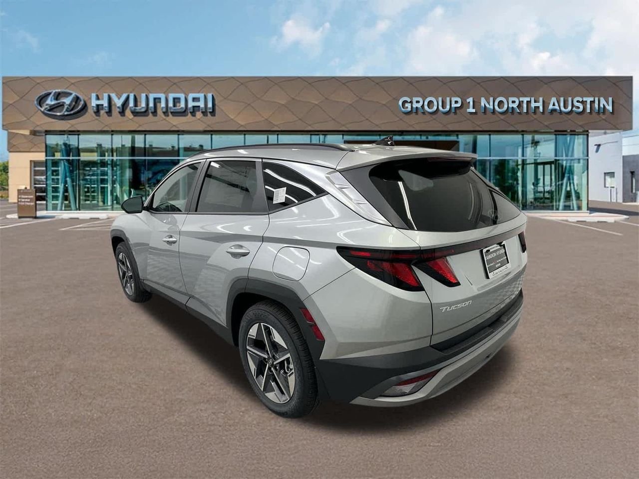 New 2026 Shimmering Silver Hyundai SEL FWD image 3