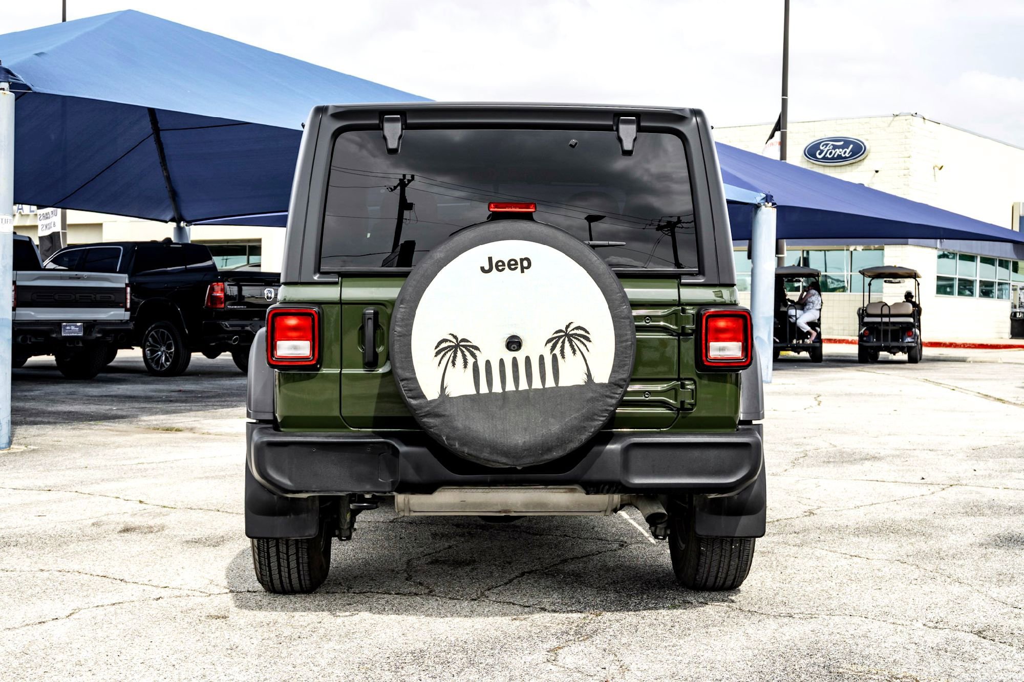 Certified Used 2021 Sarge Green Clearcoat Jeep Sport S image 6