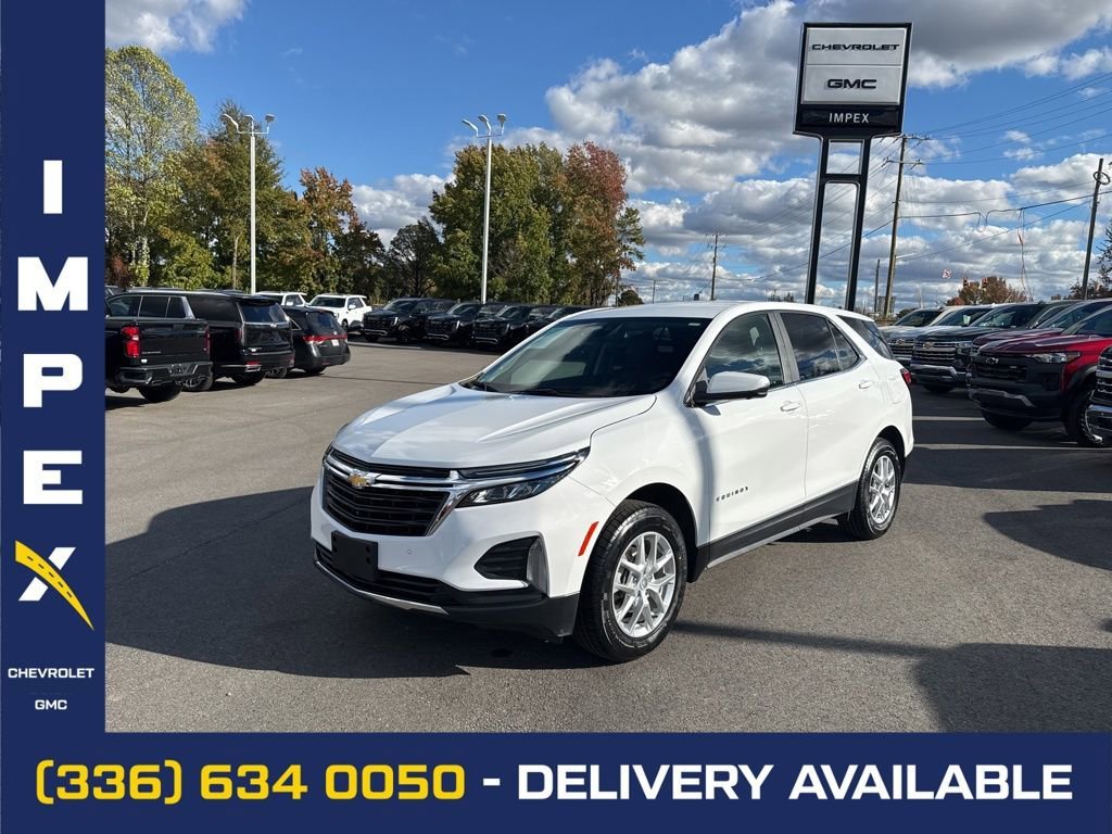 Summit White 2024 Chevrolet Equinox LT AWD with 1LT SUV / Crossover Four-Wheel Drive