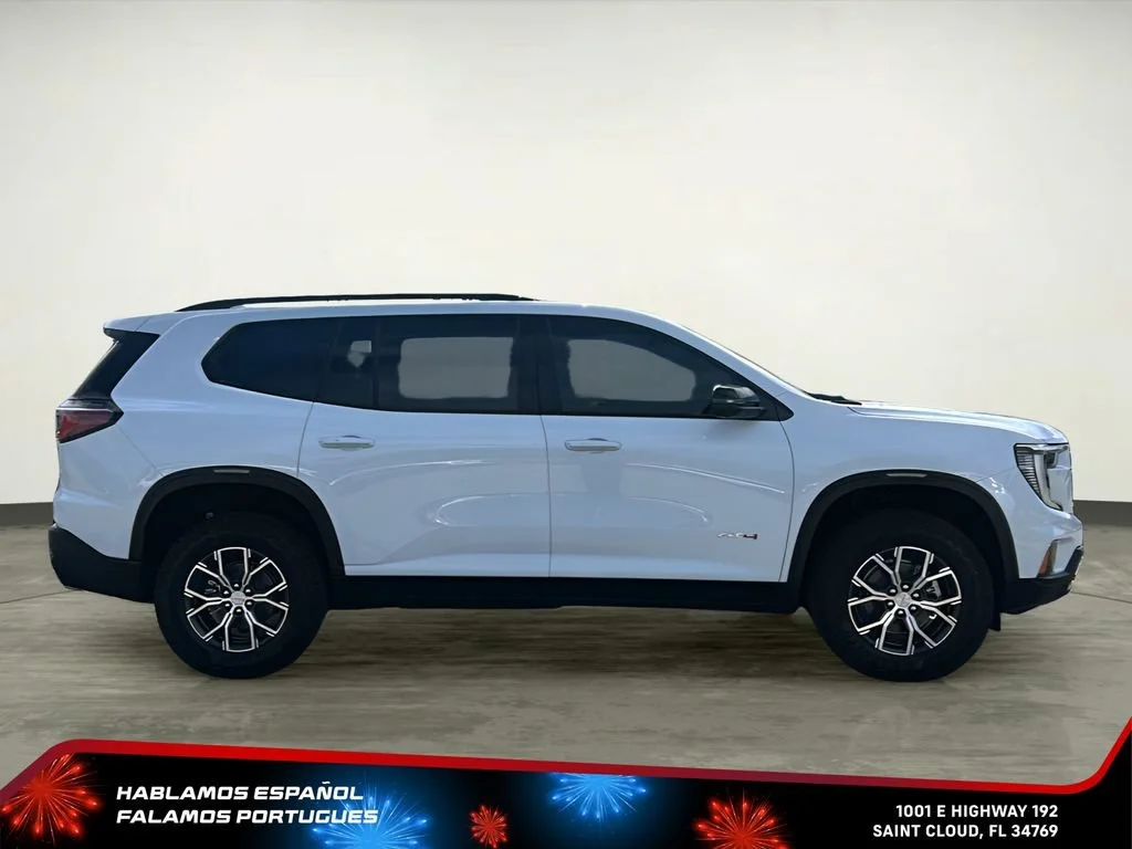 New 2026 Glacier White Tricoat GMC AT4 image 7