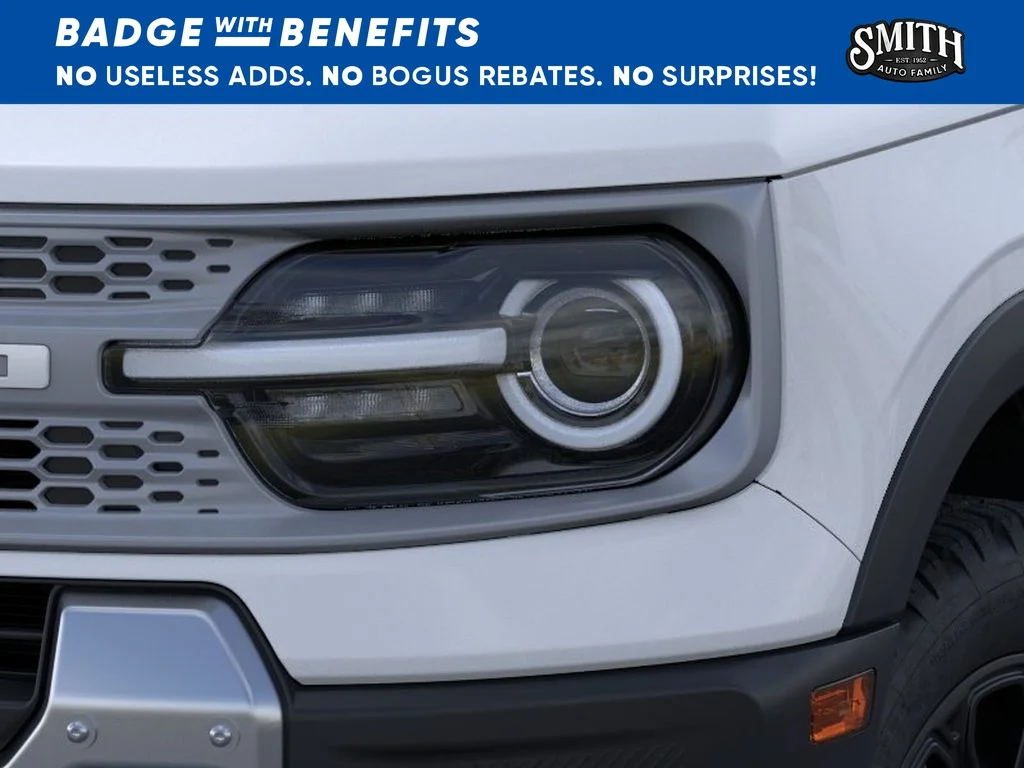 New 2026 Space White Metallic Ford Badlands® image 19