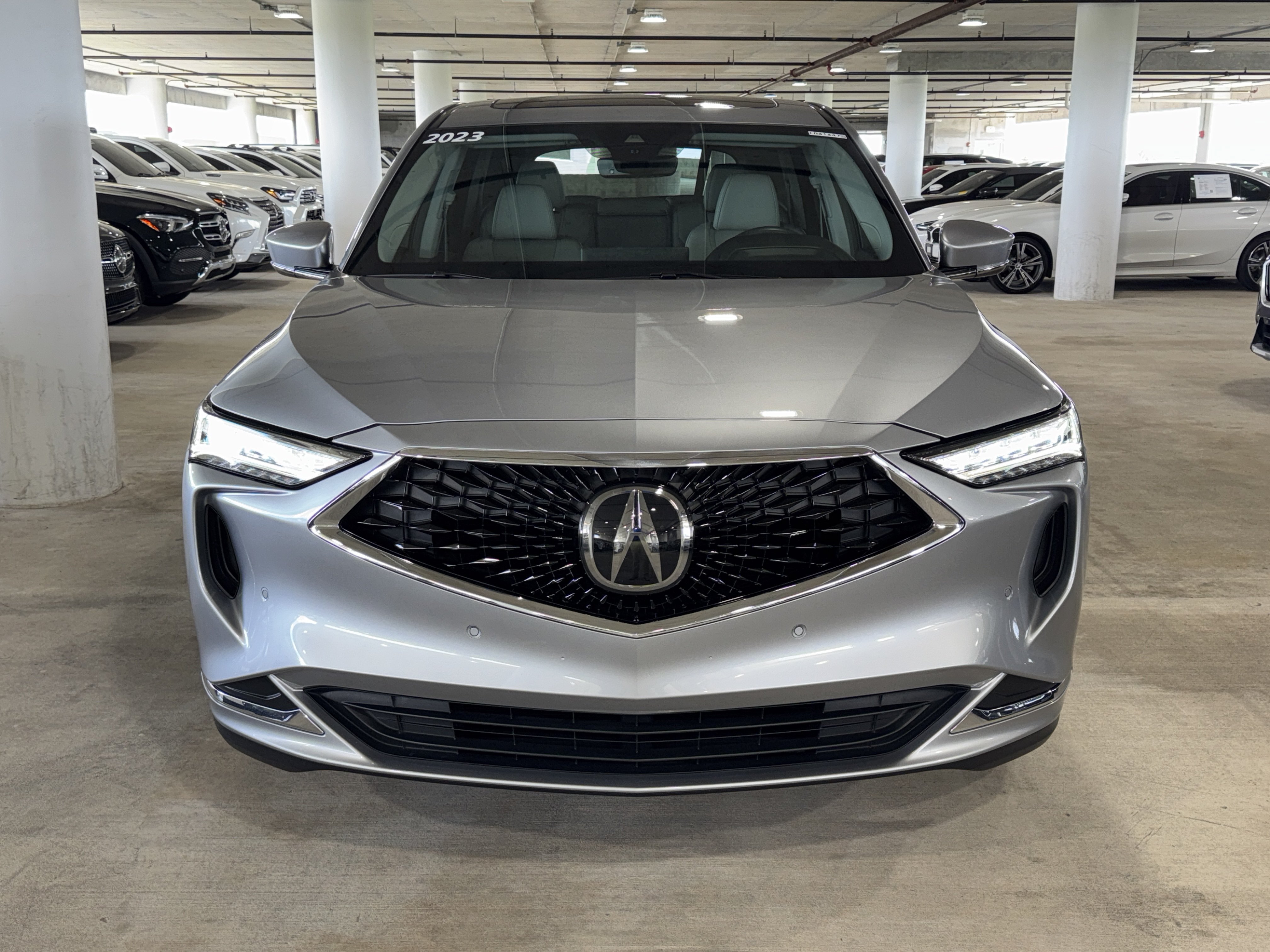Used 2023 Lunar Silver Metallic Acura w/Technology Package image 3