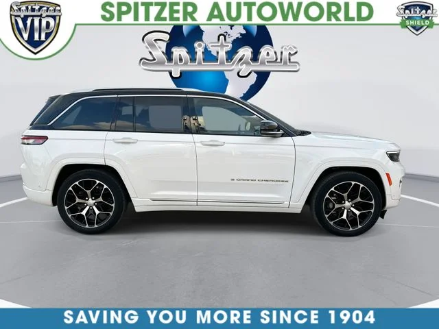 Used 2023 White Jeep Summit Reserve image 9