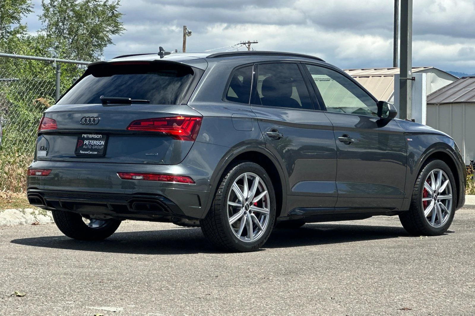 Used 2024 Gray Audi 55 Premium Plus image 4
