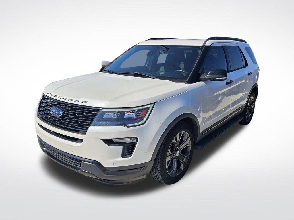 Used 2018 White Ford Sport image 7