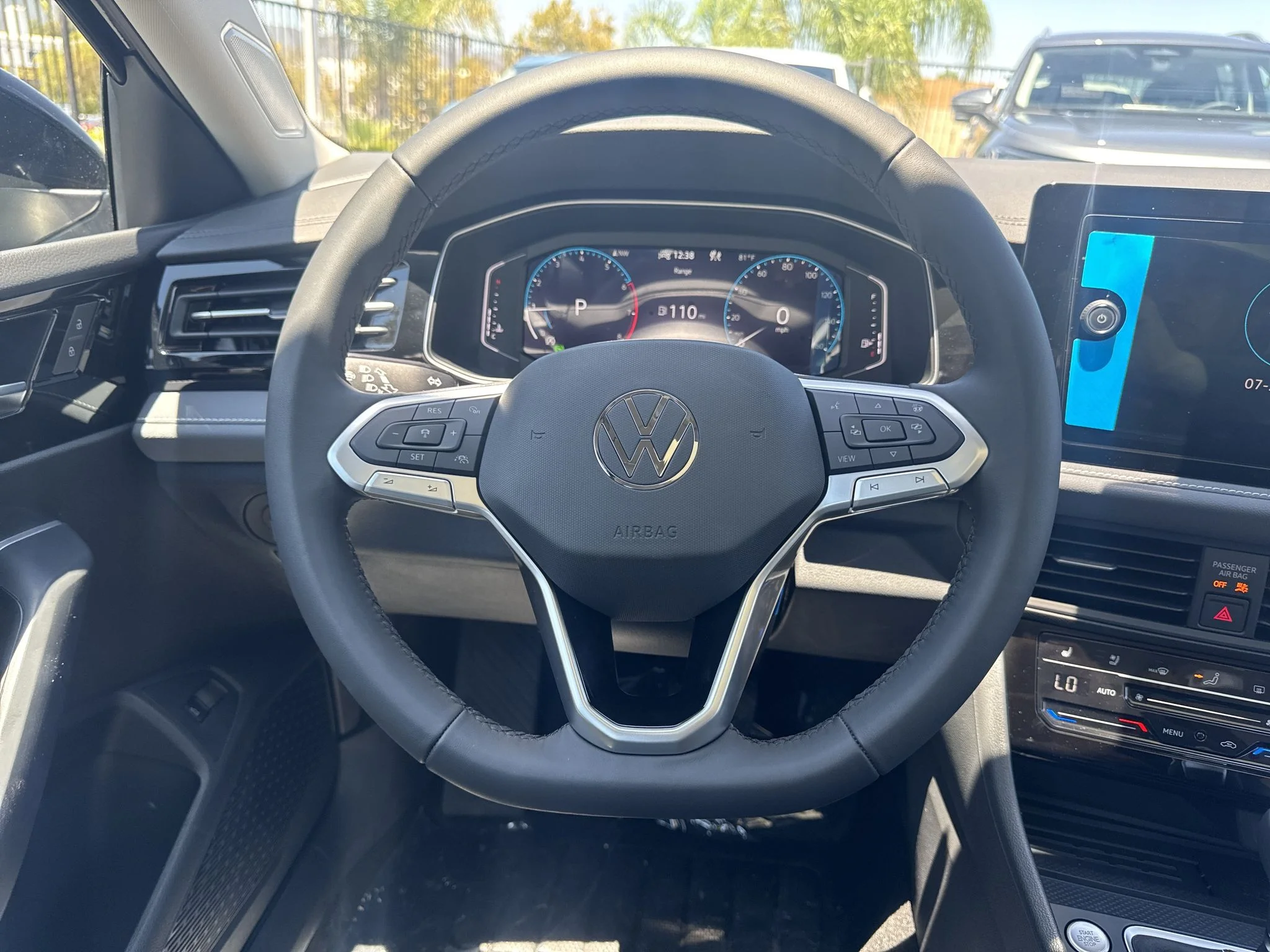 New 2026 Deep Black Pearl Volkswagen SEL image 17