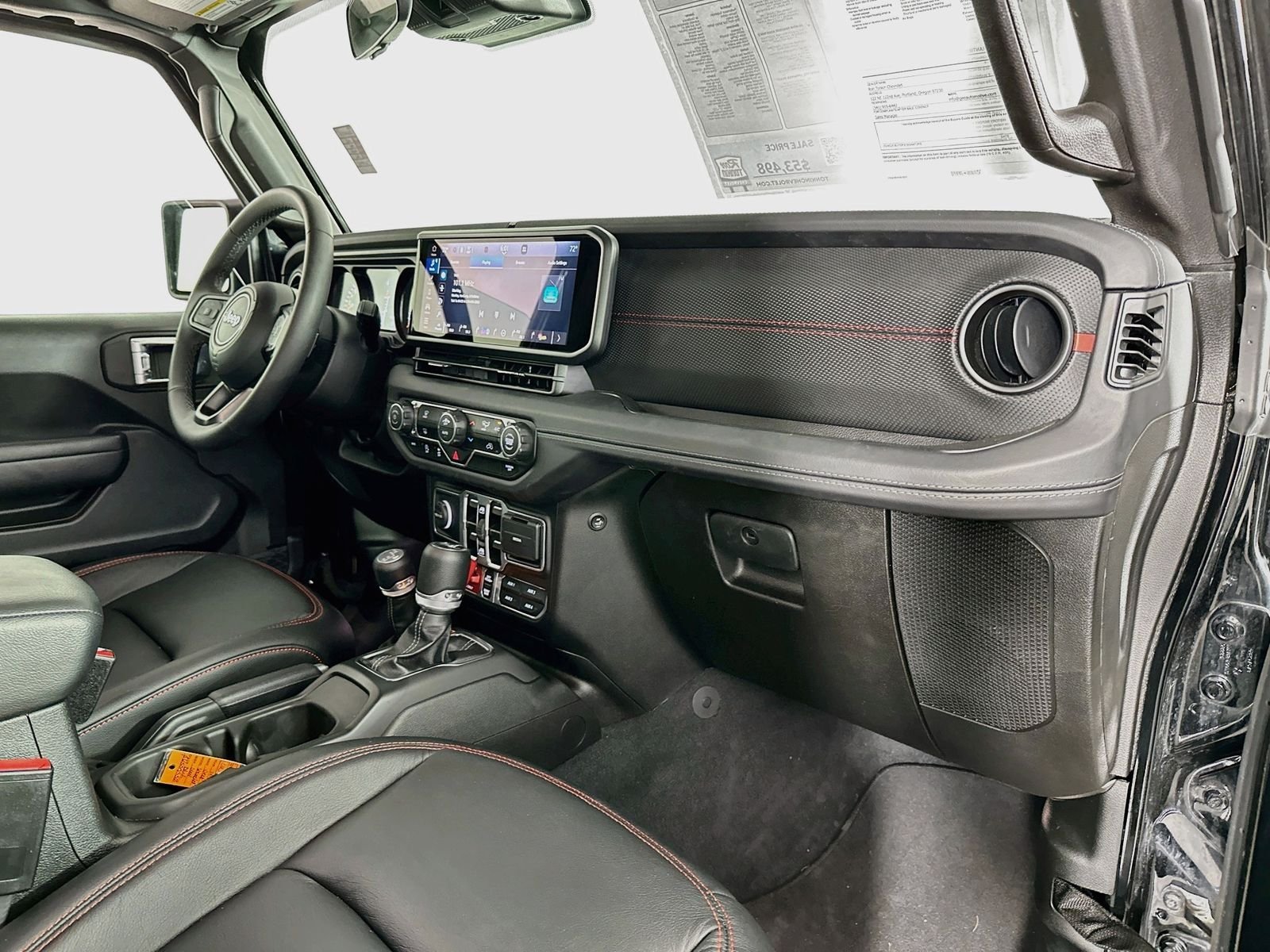 Used 2025 Black Clearcoat Jeep Rubicon image 27